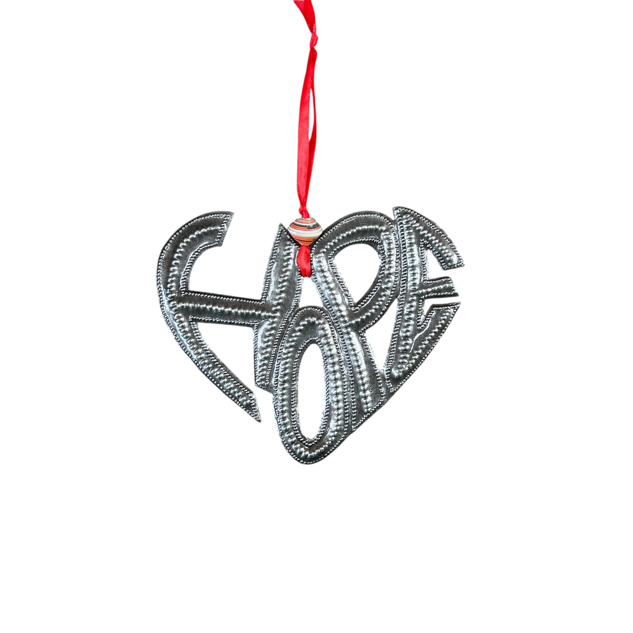 Simple Heart Hope Ornament