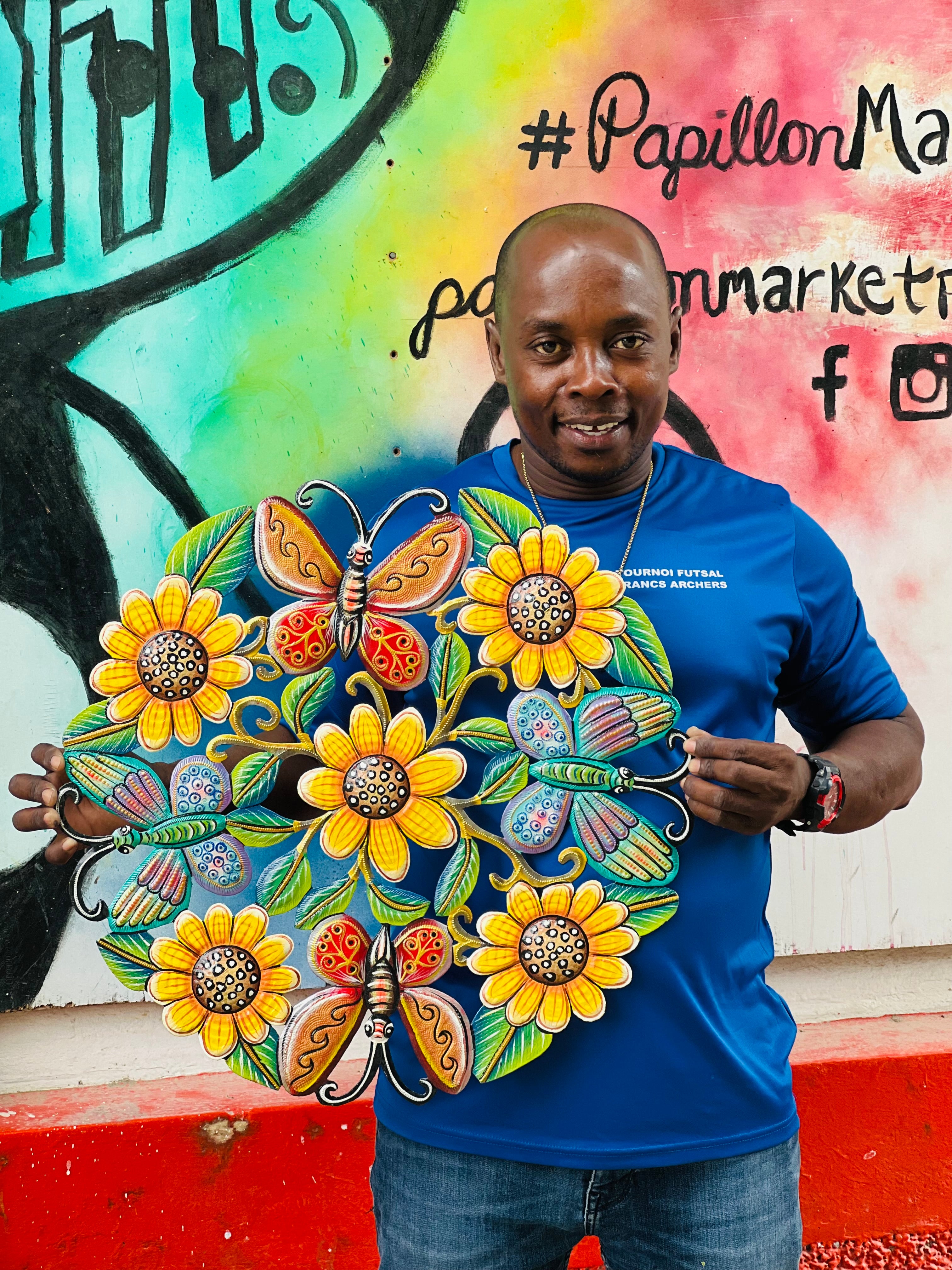 Colbert- Sunflower And Butterfly