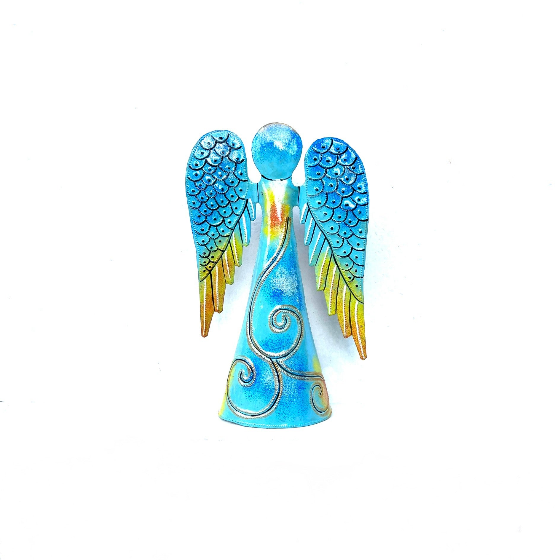Whimsy Blue Standing Angel