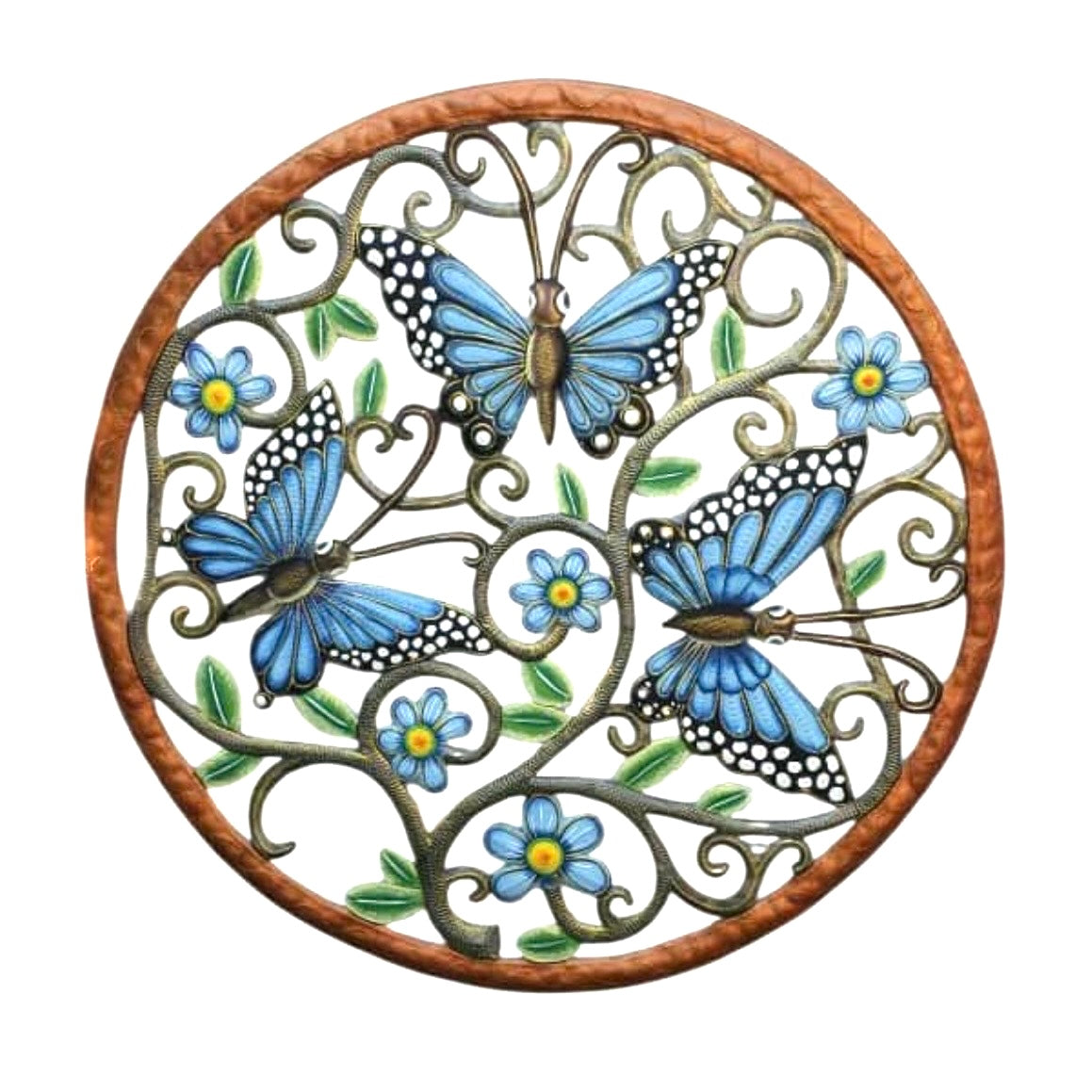 Orilien- Circle Bronze Butterflies