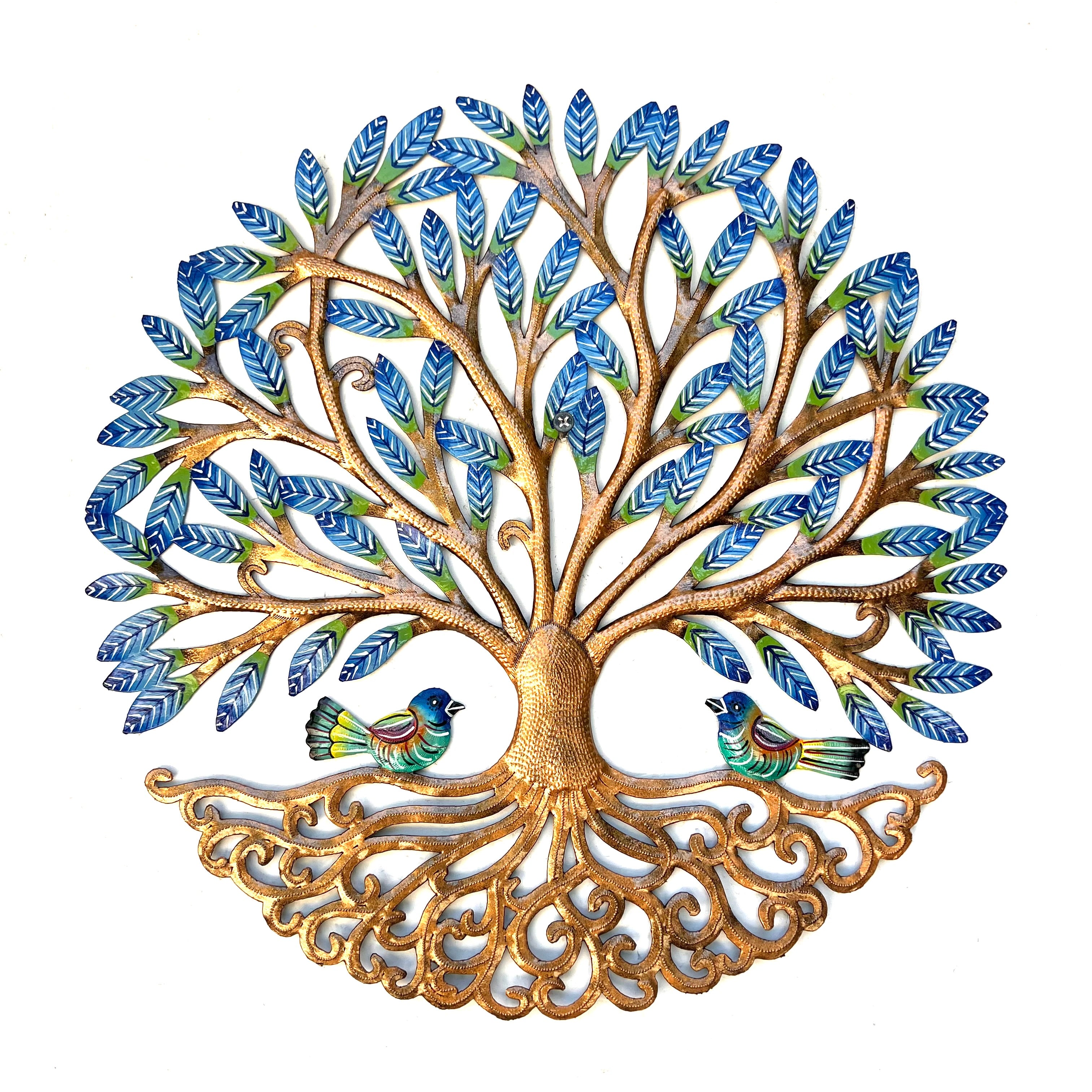 Lucson- Bronze Bleu Leaf Tree