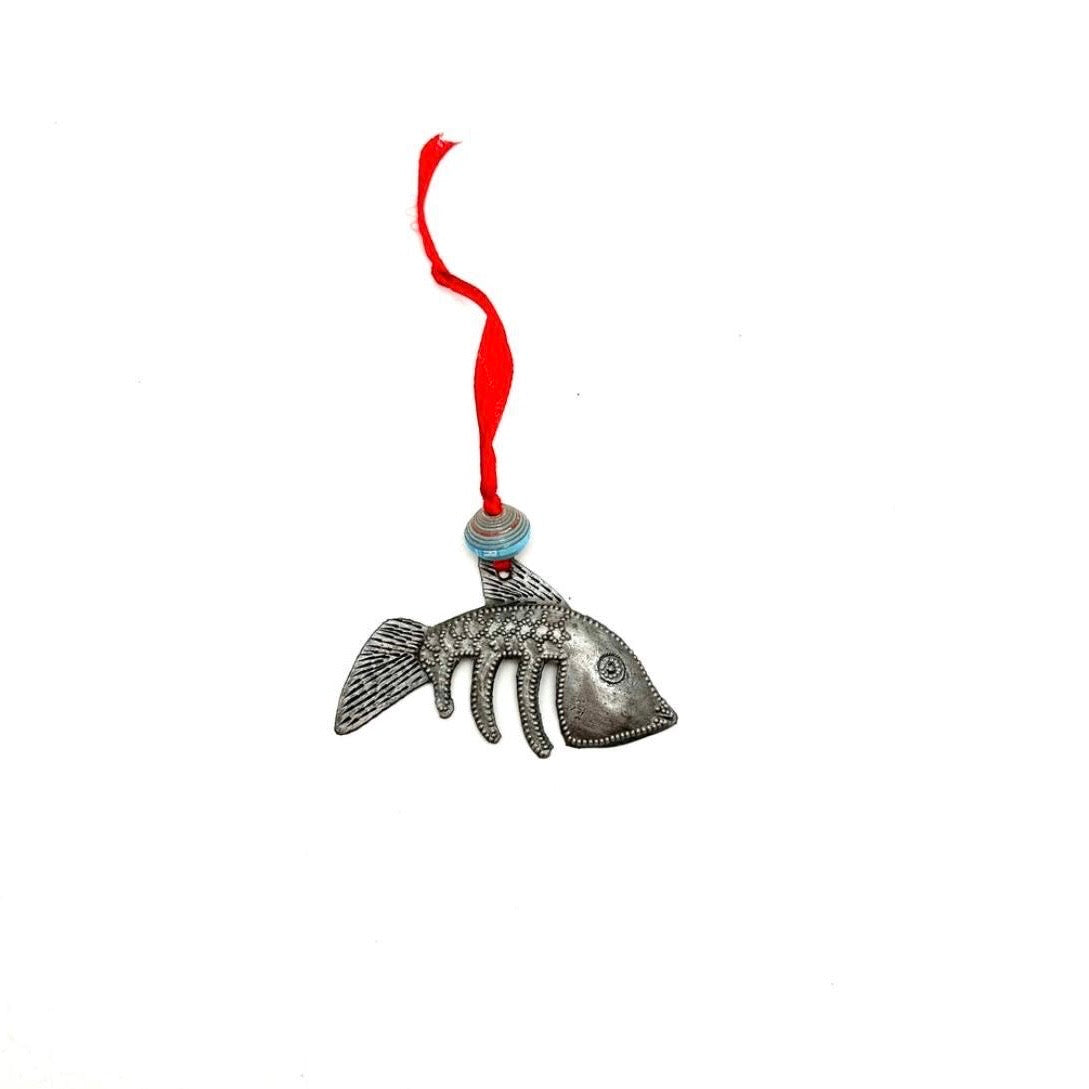 Skeleton Fish Ornament
