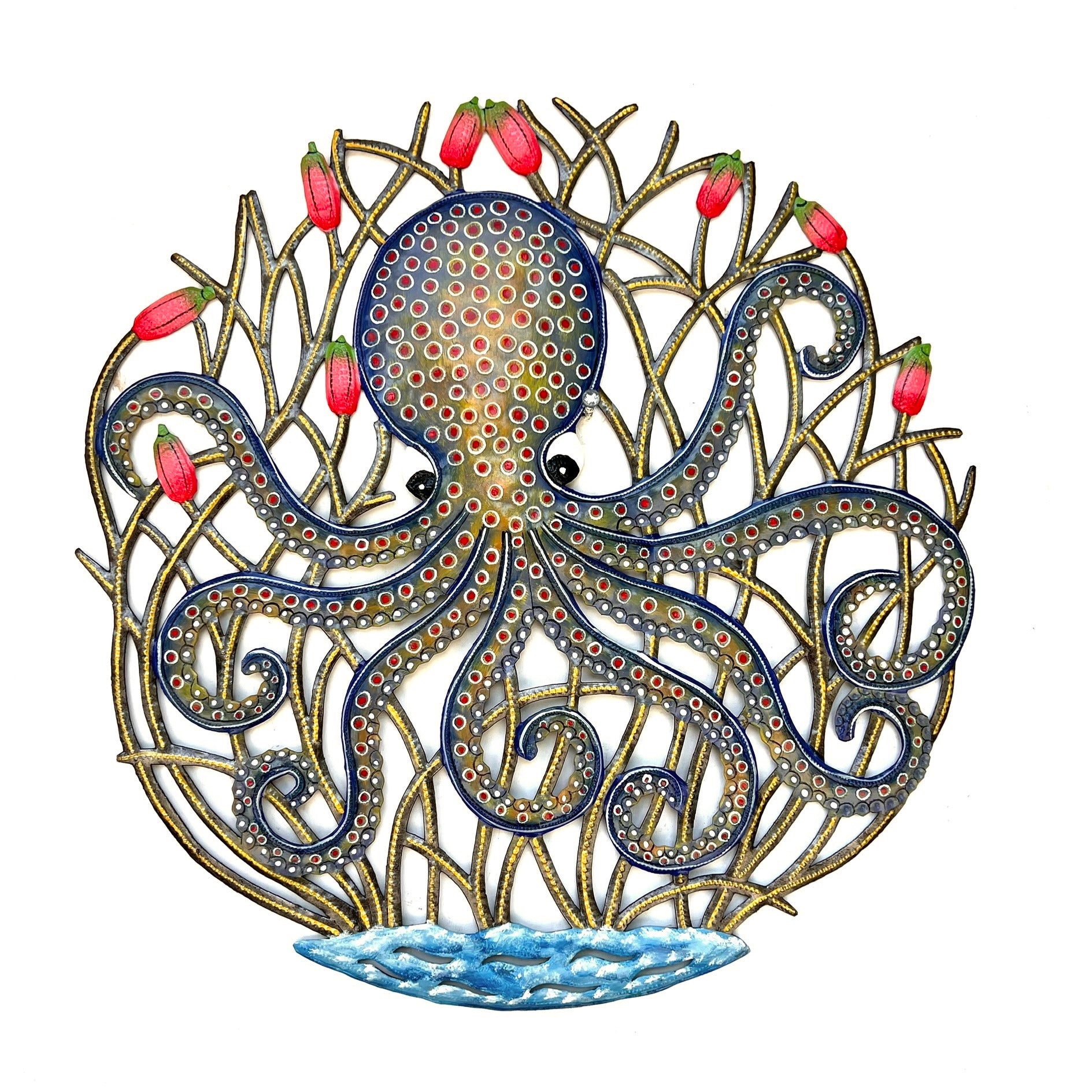 Dieudonne- Purple Looking Octopus