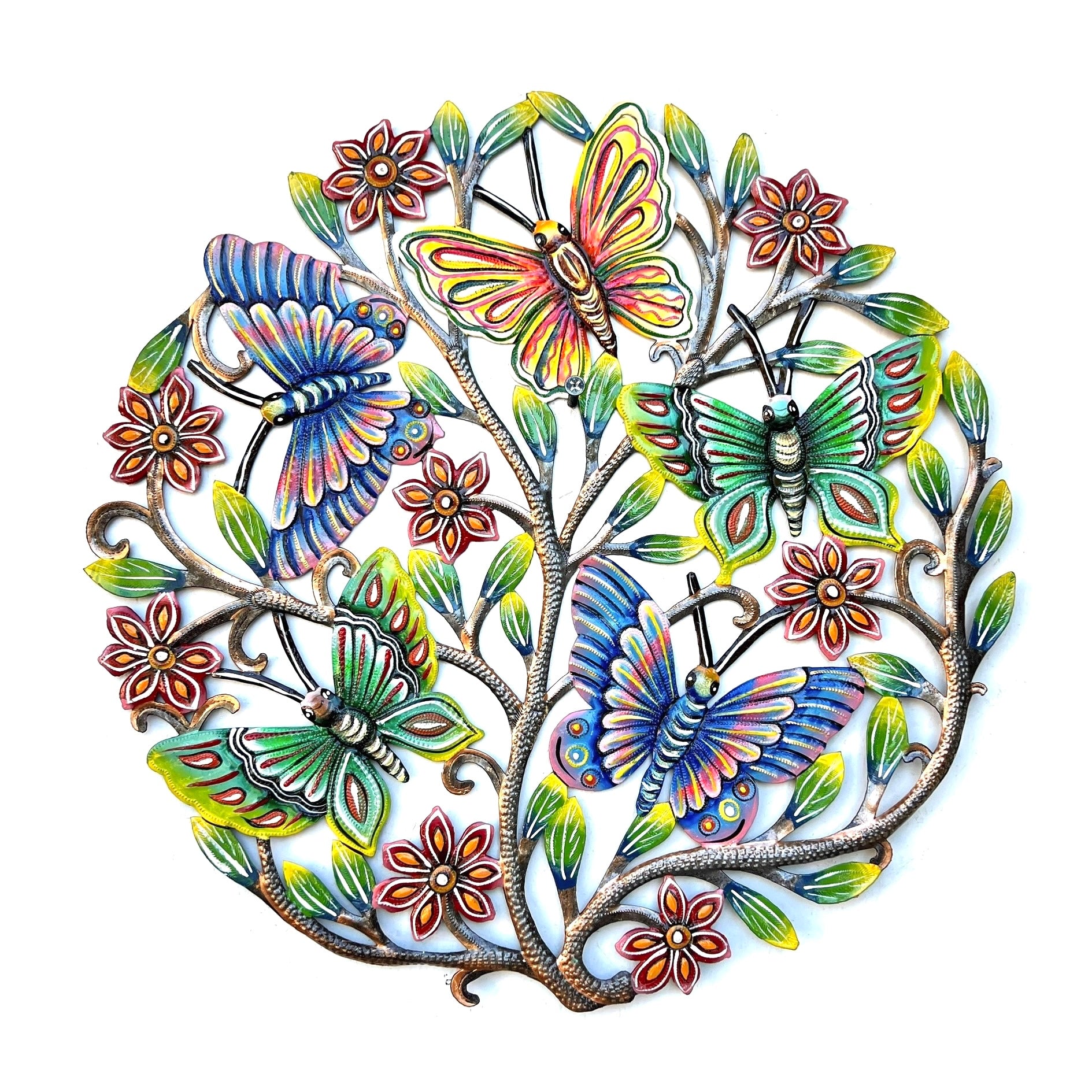 Jeff- Butterfly With Flowers