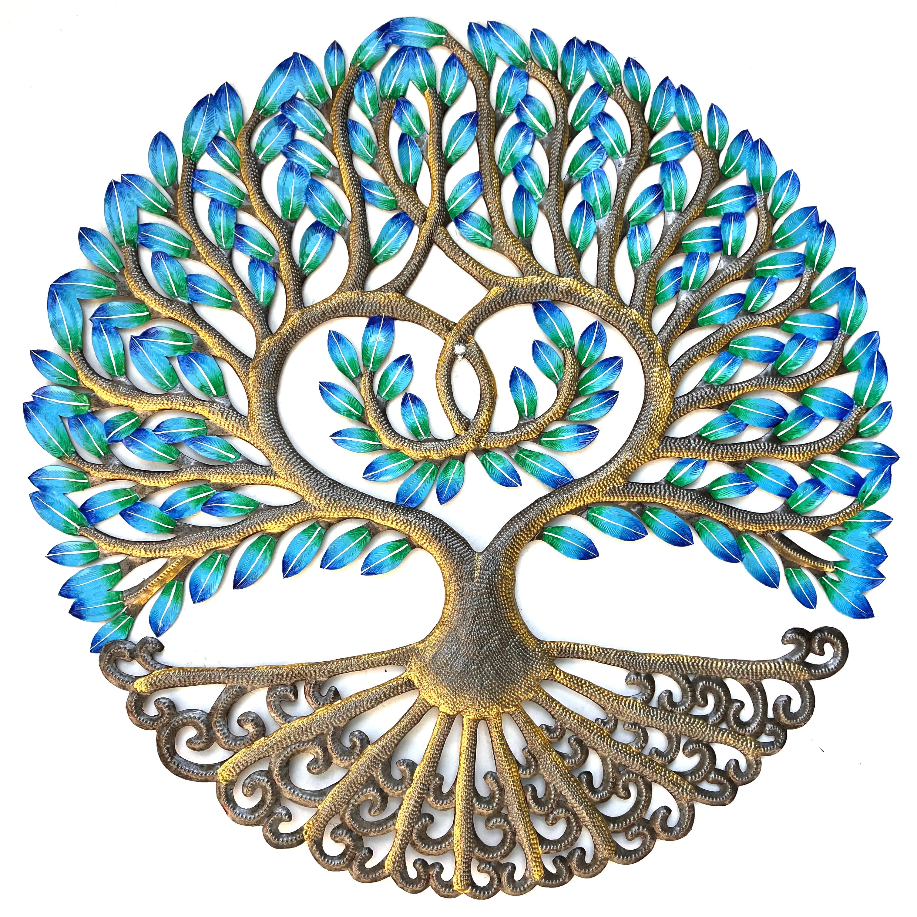 James- Jumbo Bleu Heart Tree