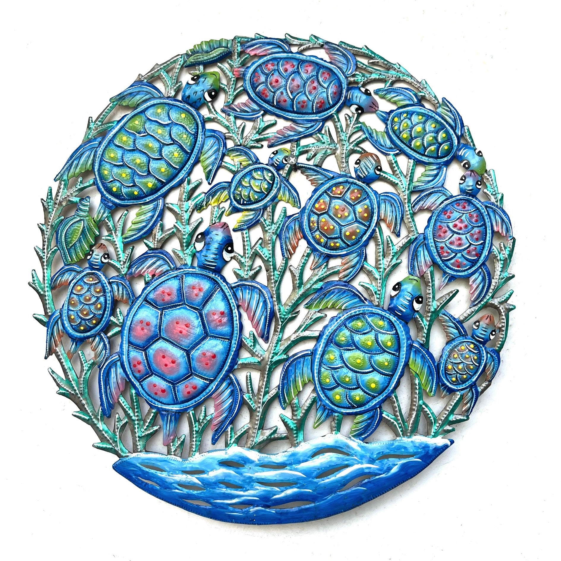 Antoine- Blue & Turquoise Turtles