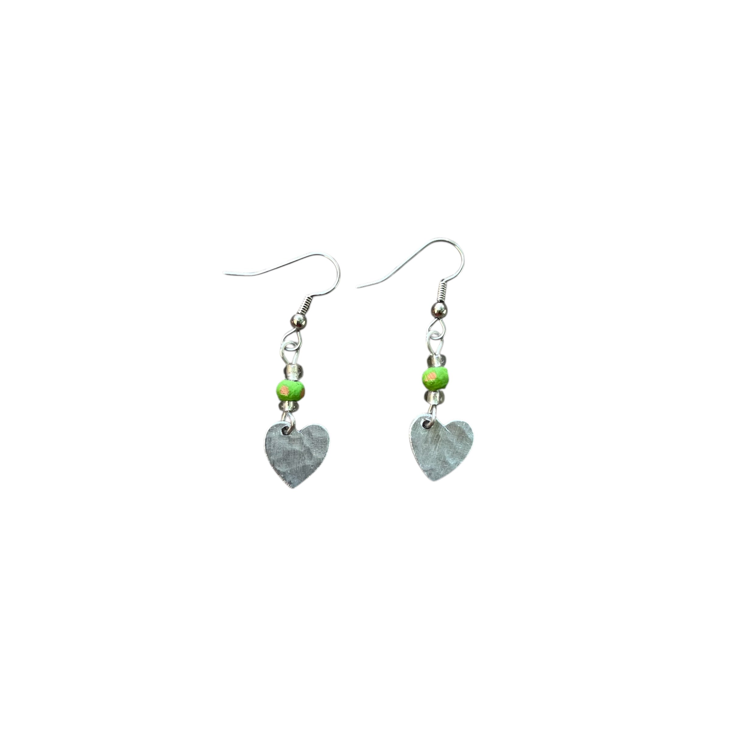 Aluminum Heart Earring