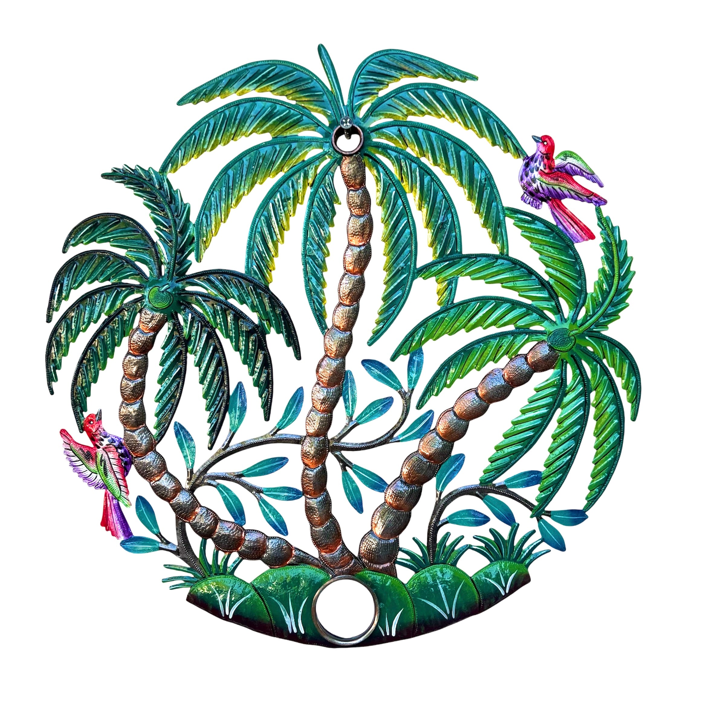 Oil Top Drum Three Palm Tree