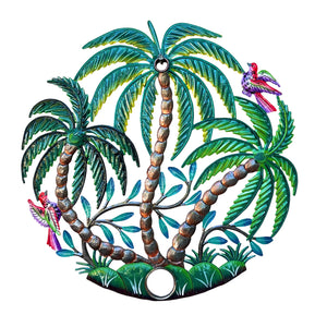Oil Top Drum Three Palm Tree