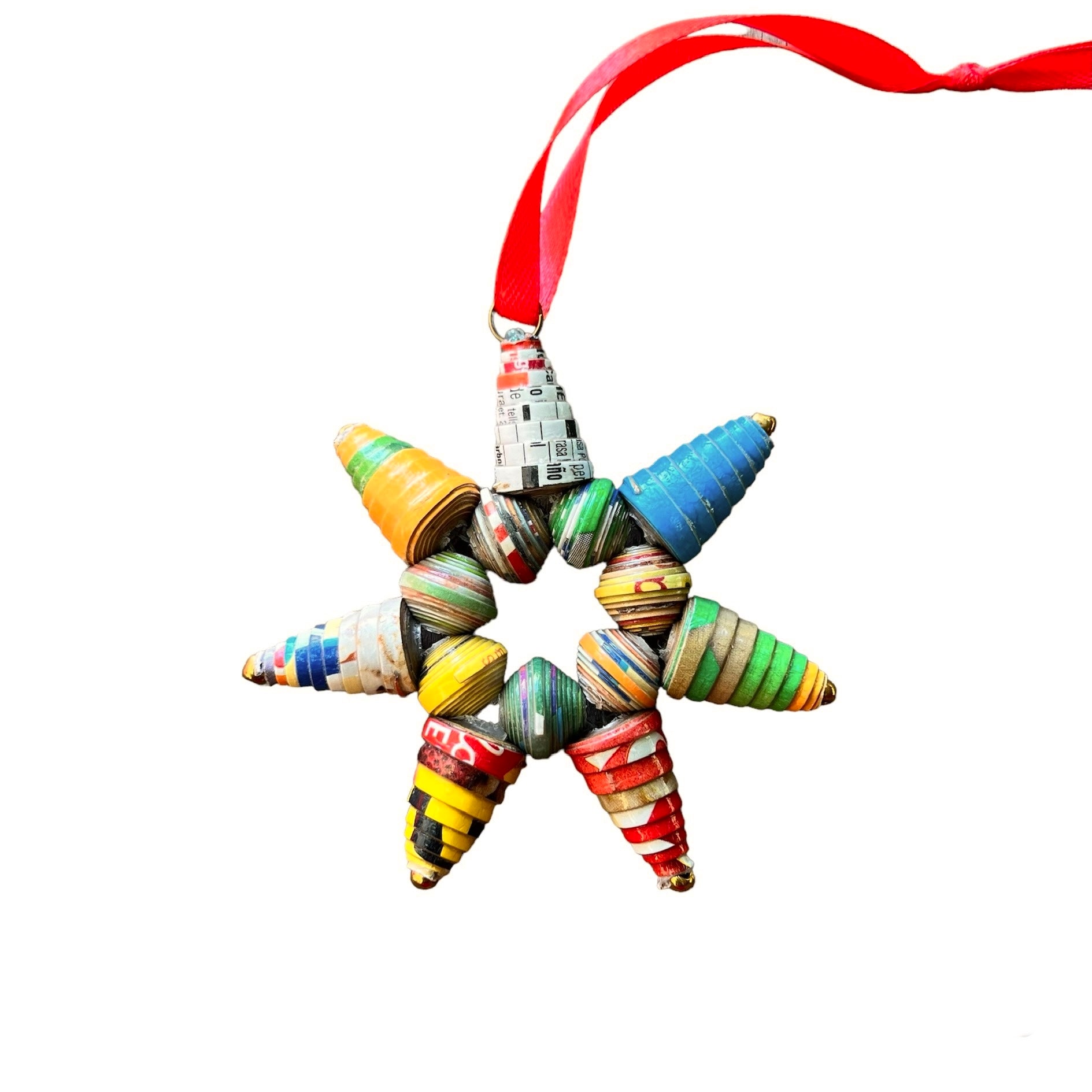 Leo Cereal Box Star Ornament
