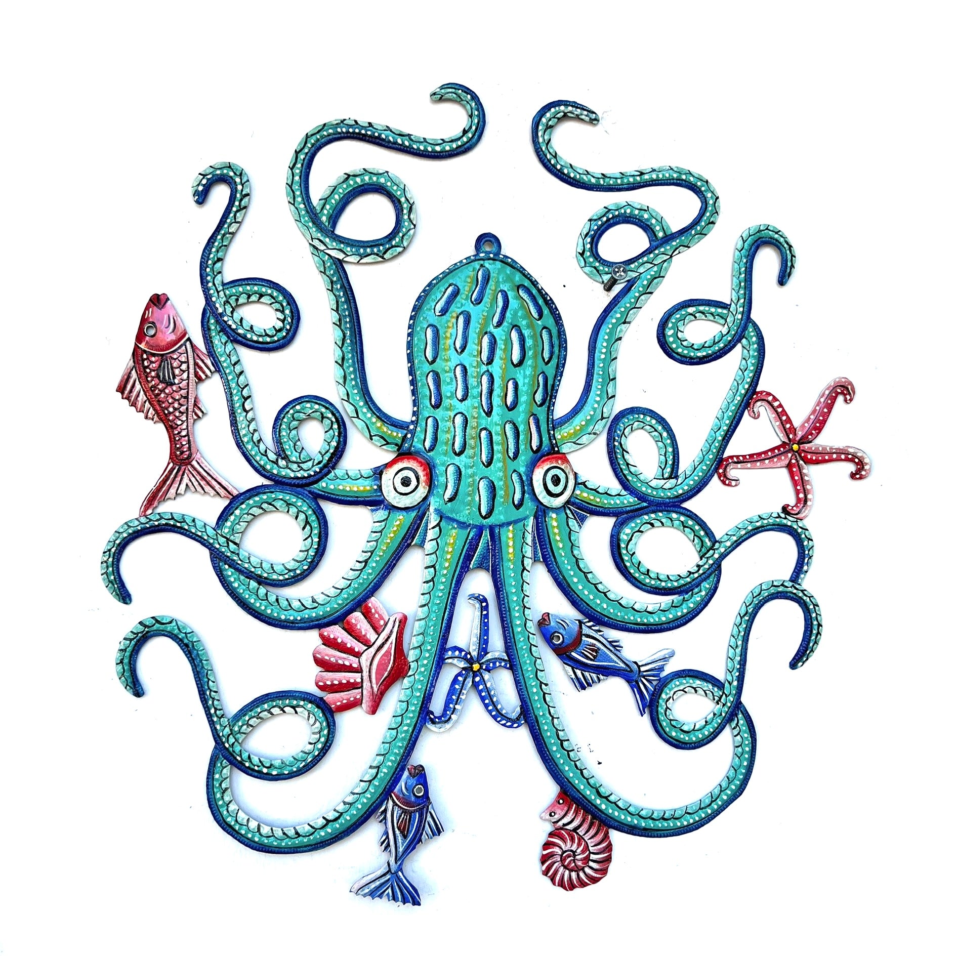 Turquoise Ocean Octopus