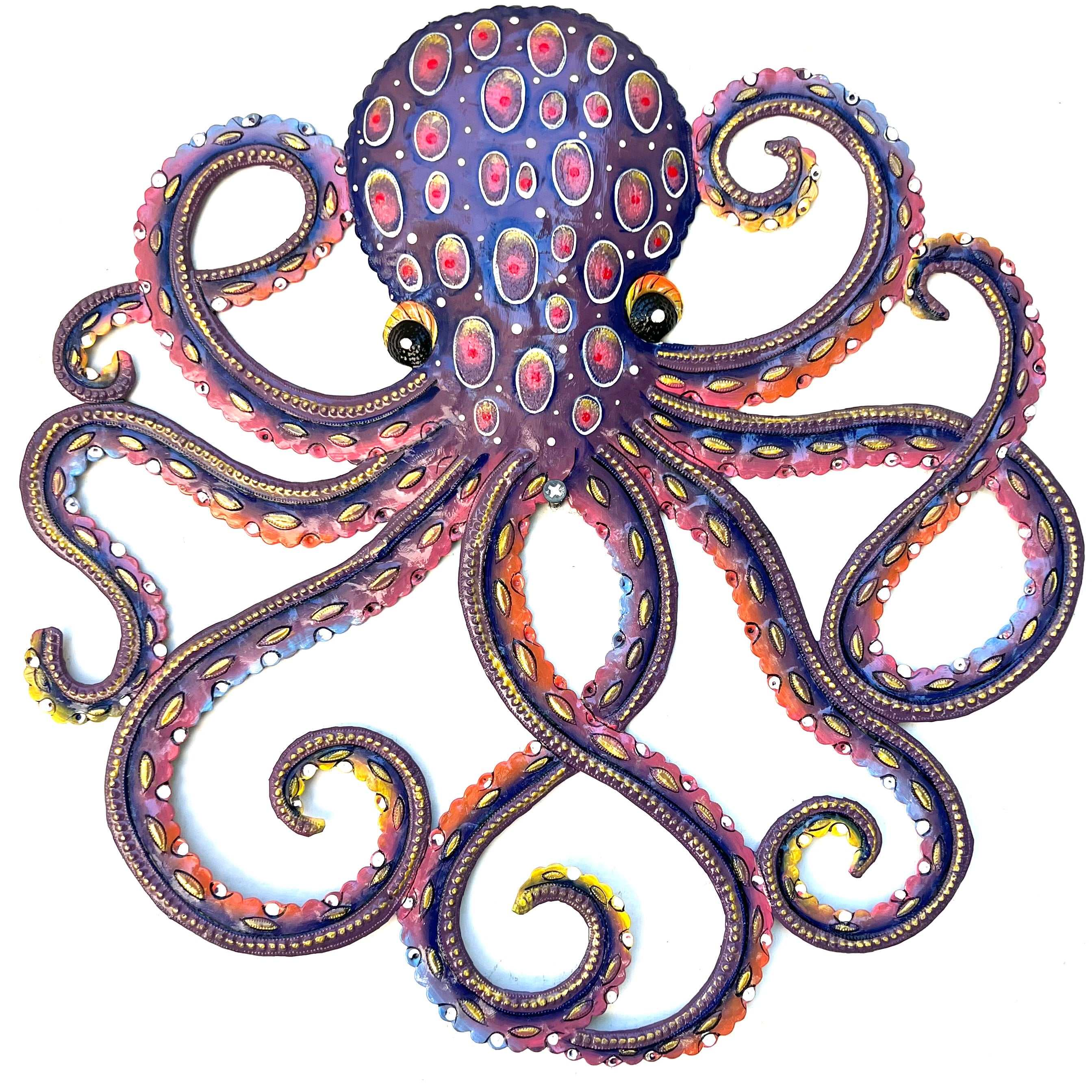 Jeff- Jumbo Purple Octopus