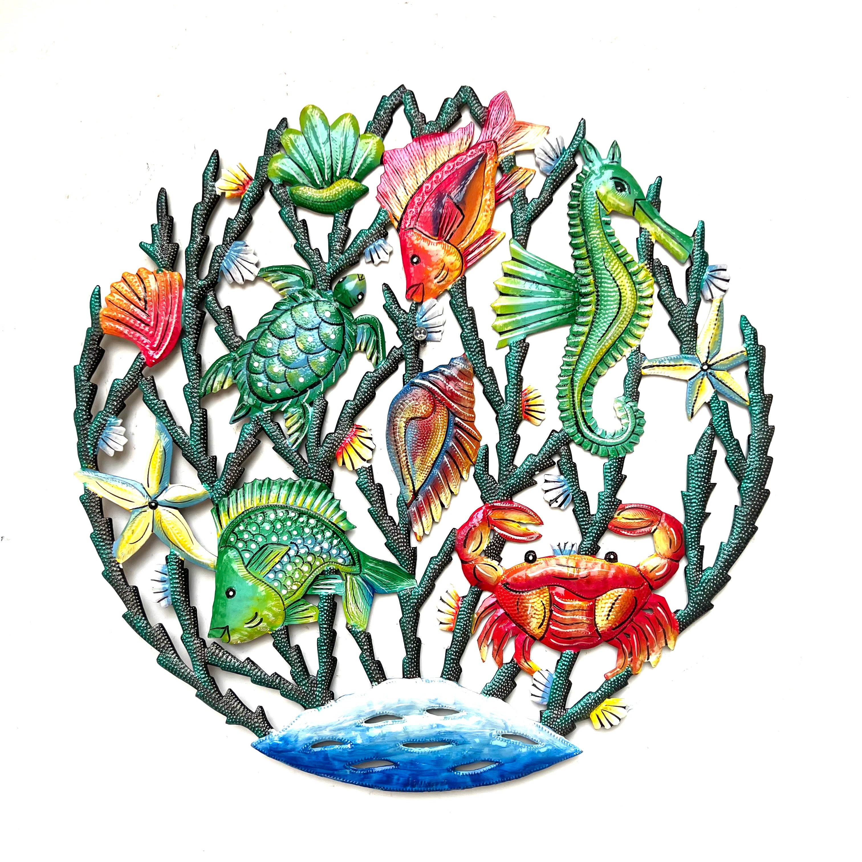 Large Painting Sea Metalart