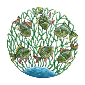 Swimming Green Fish