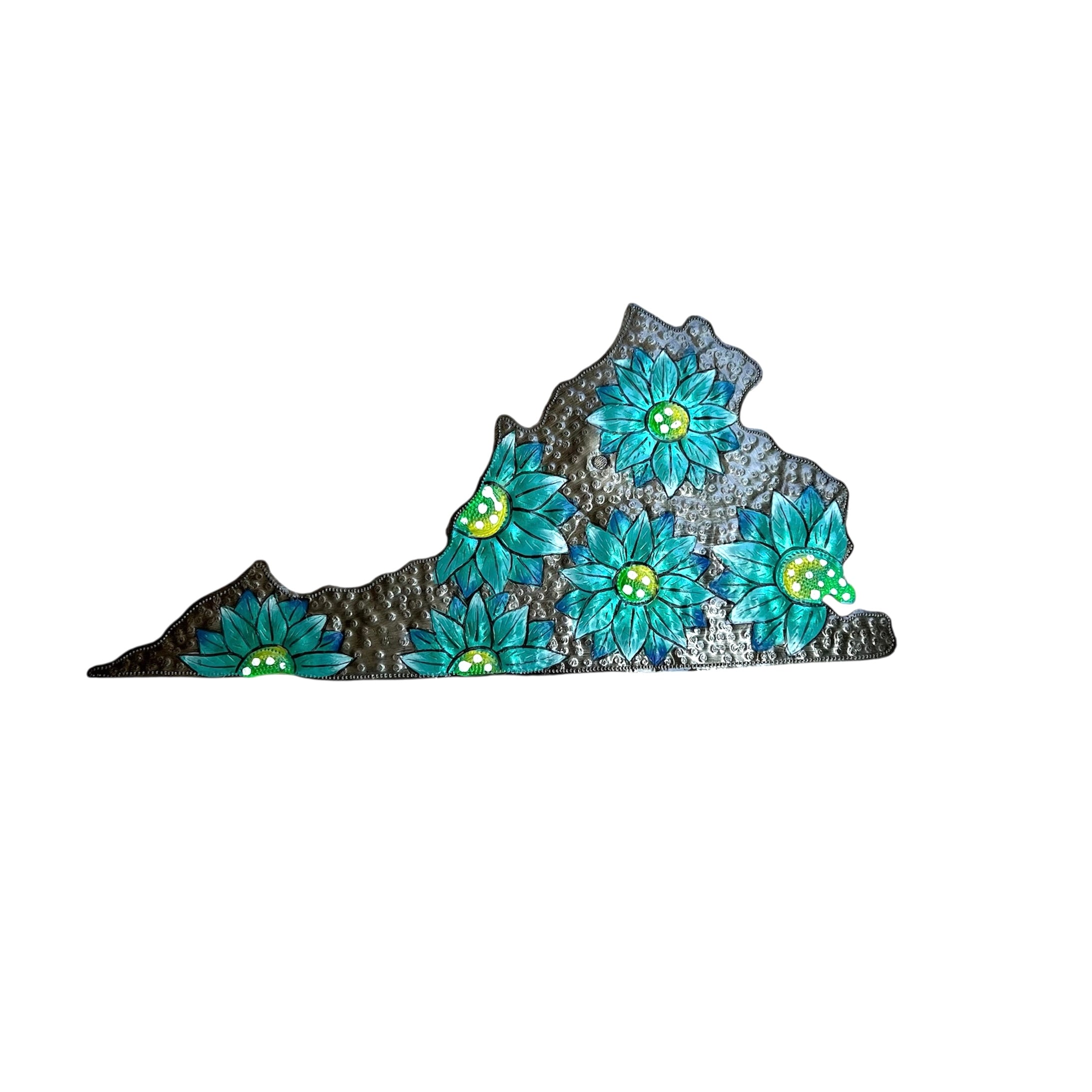 Virginia- State of America Painted