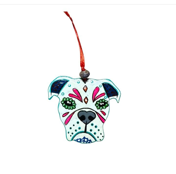 Thevenin- Head Dog Ornament #3