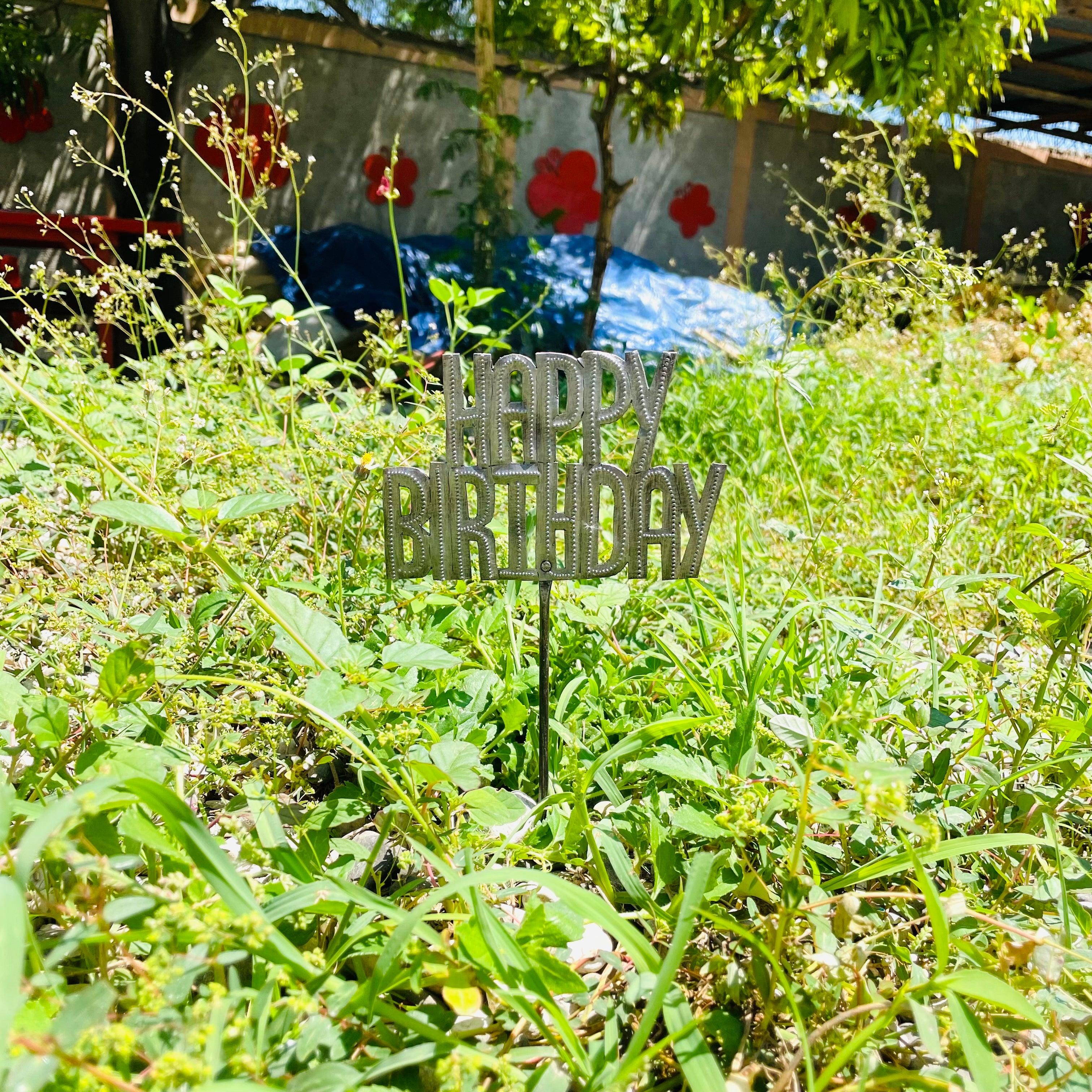 Plant Stake - HAPPY BIRTHDAY