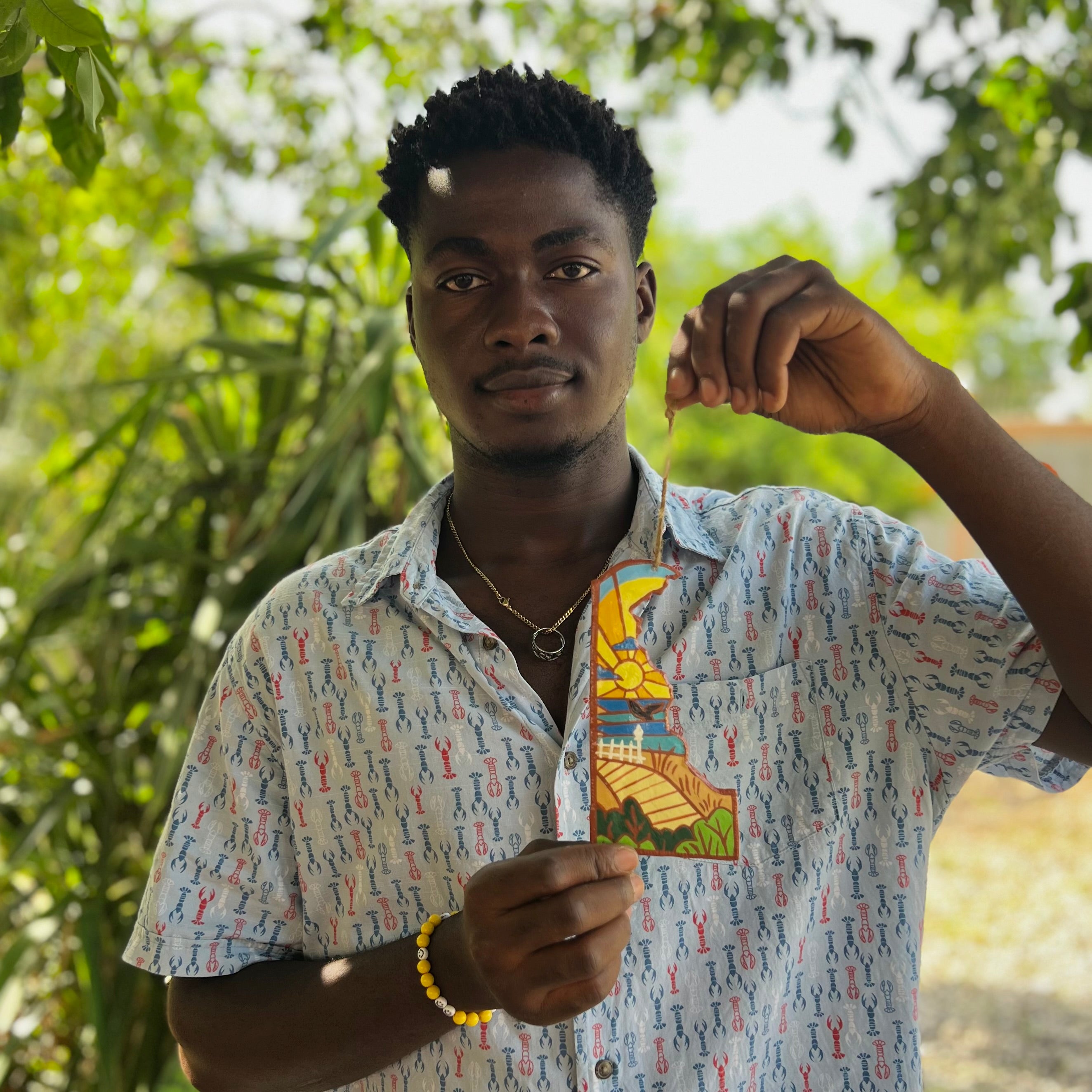 States of America Ornaments- Delaware