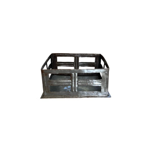 Small Square Basket Metal Art
