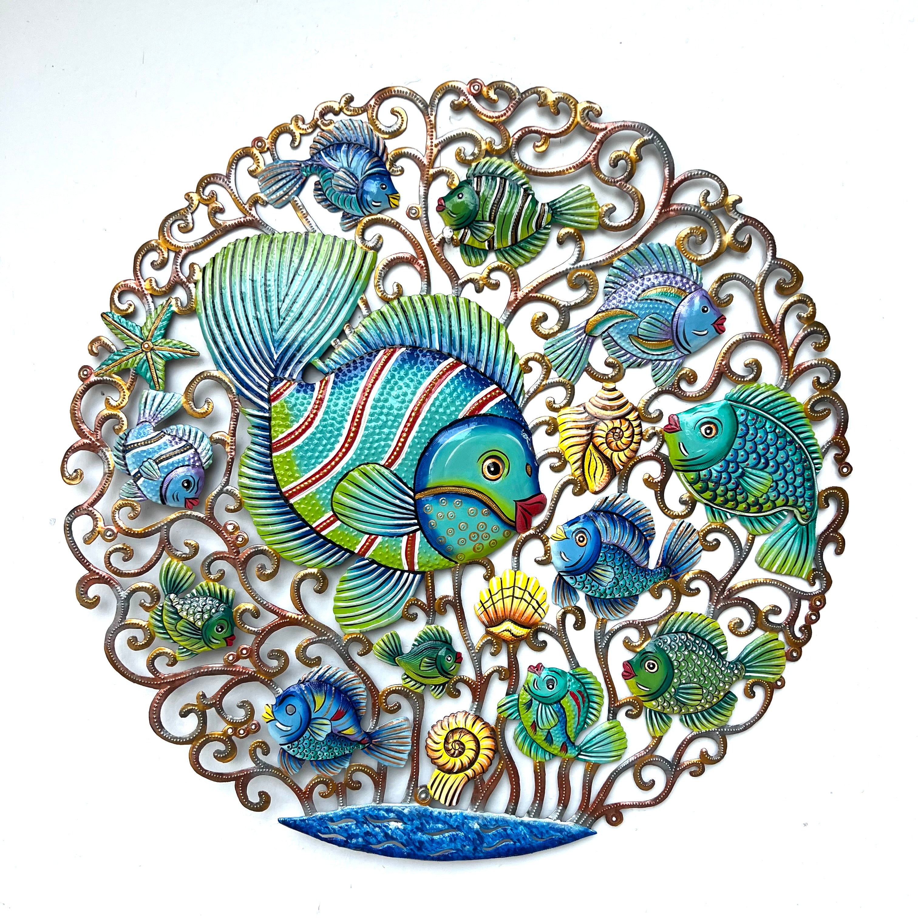 Colbert- Round & Painted Fish