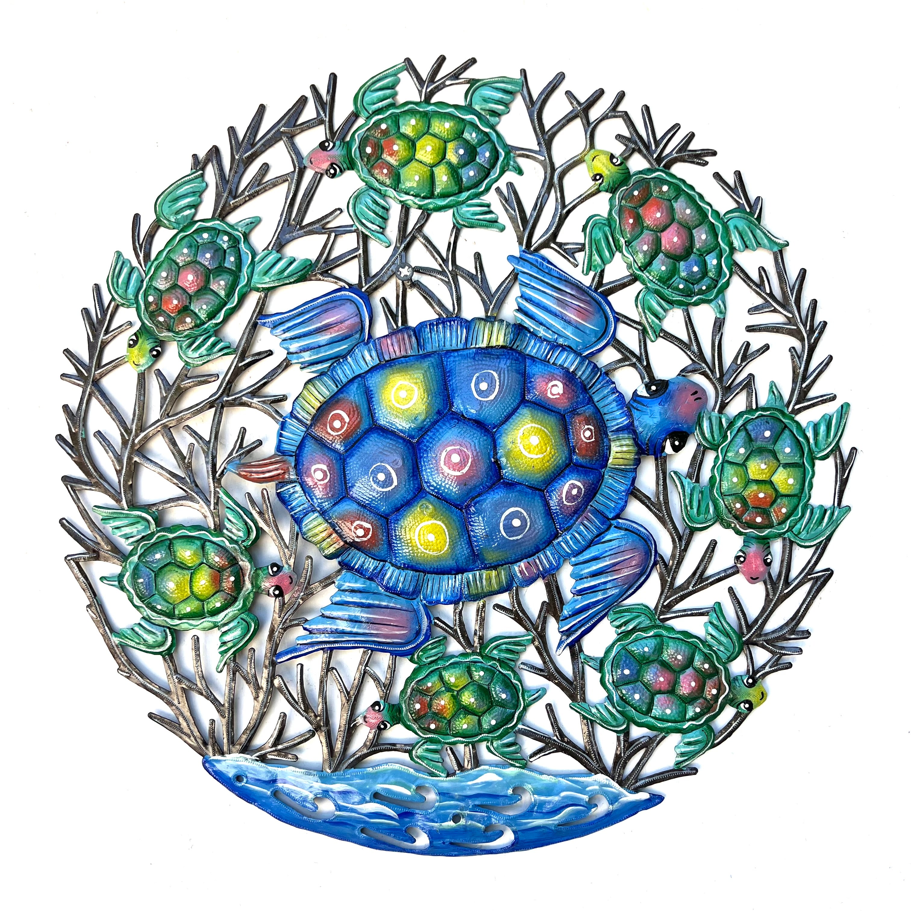 Blue & Green Turtles