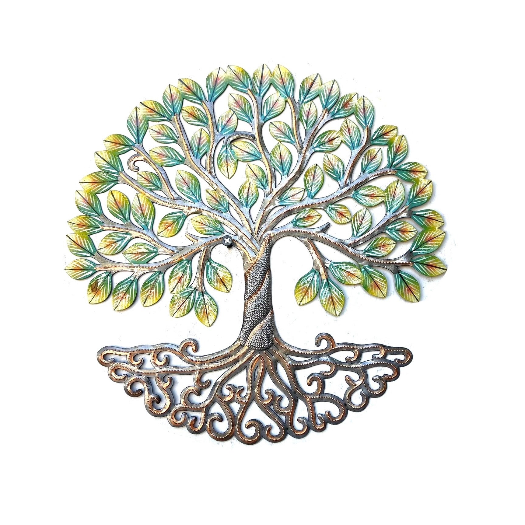 Grezil- Painted Leaf Tree #2