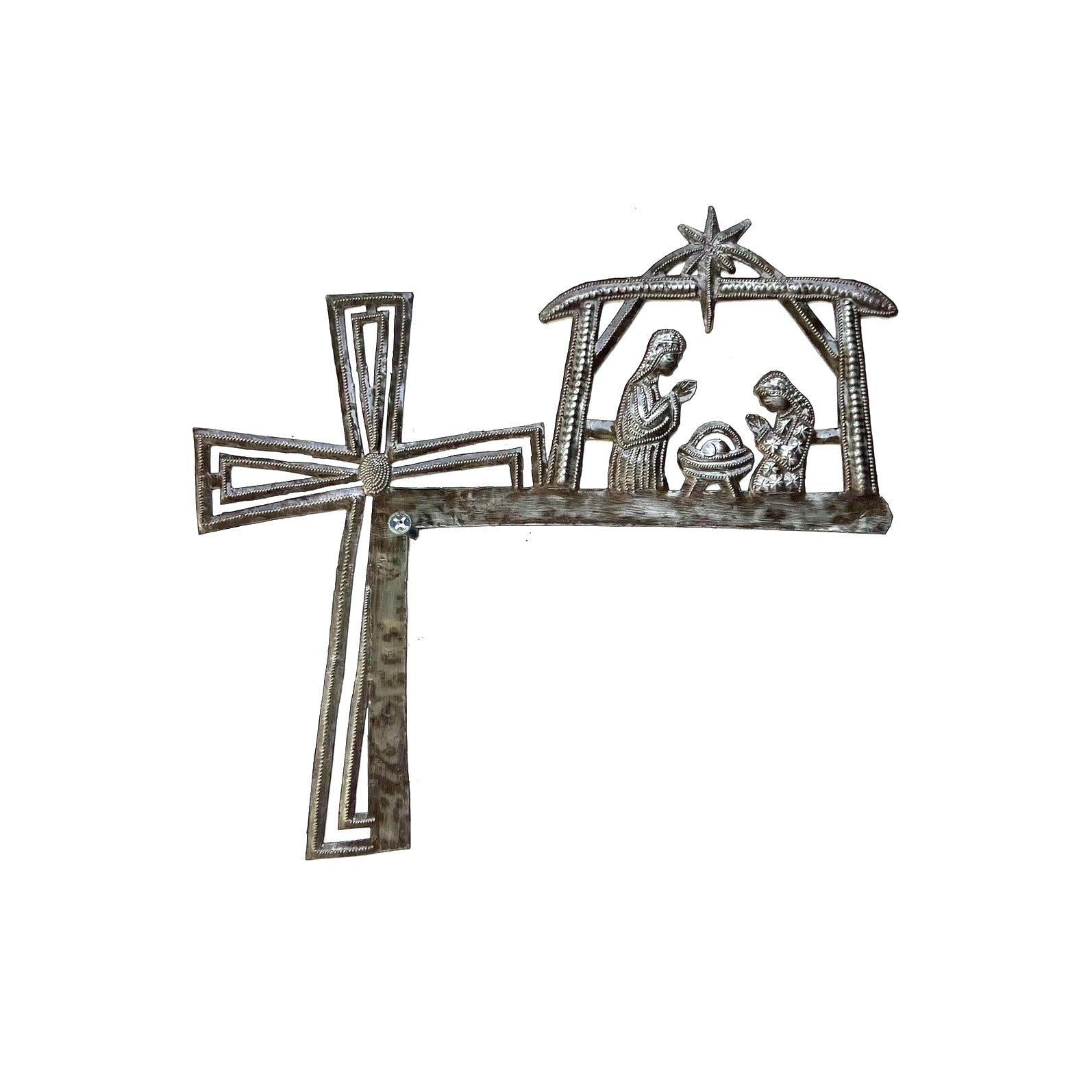 Nativity Cross Door Corner