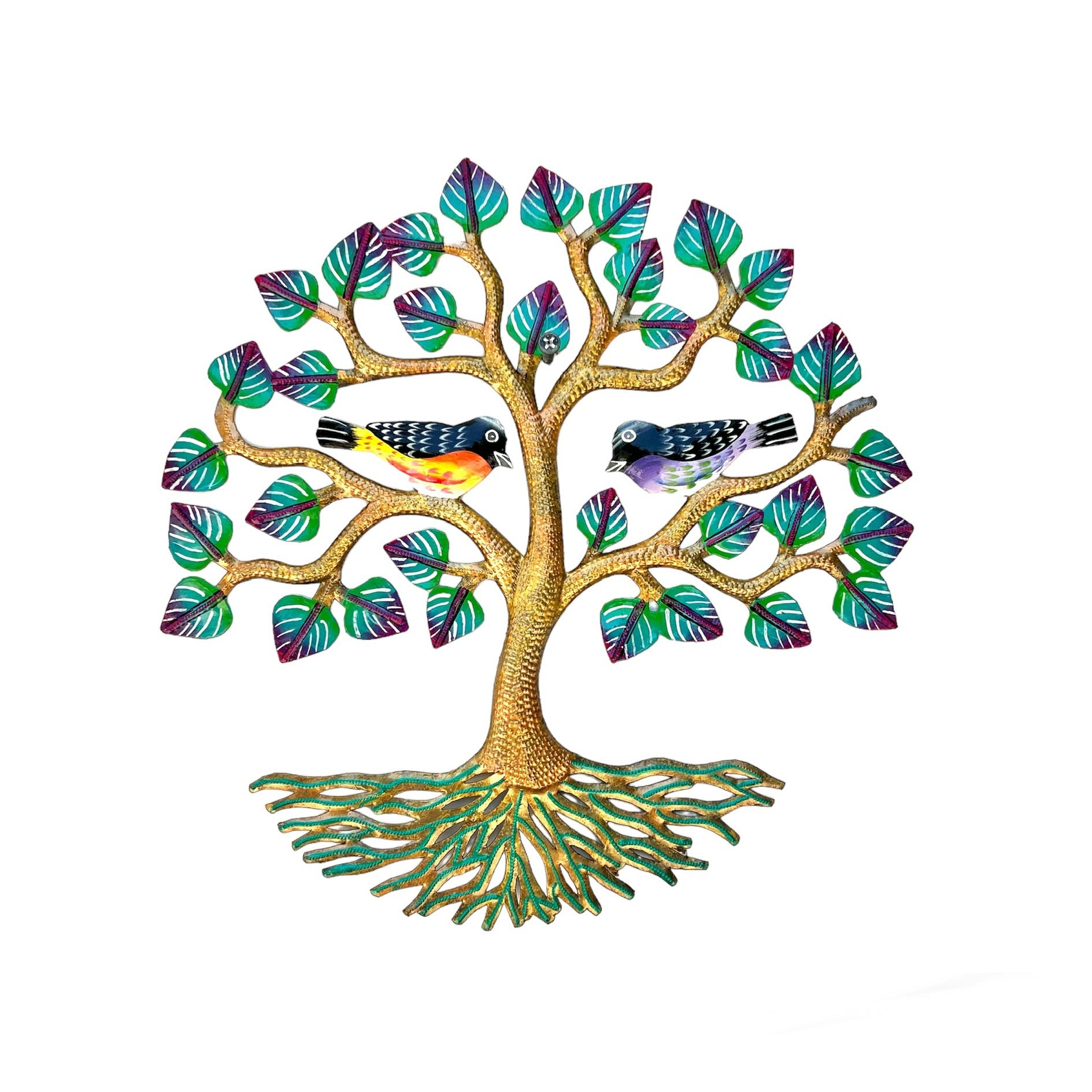 Paul- Tree With Two  Birds ( #2 )