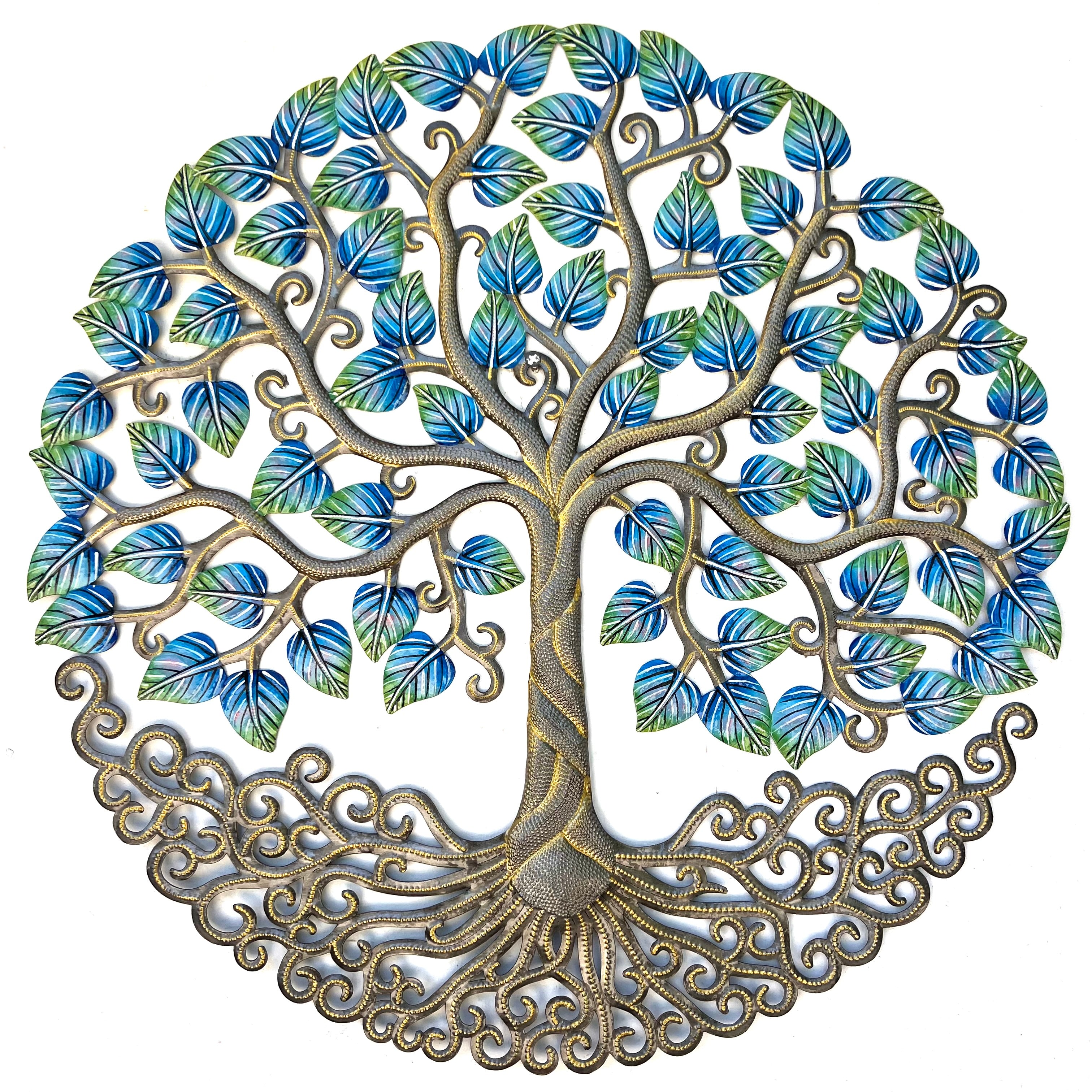 Grezil- Large Bronze Blue Leaf Tree