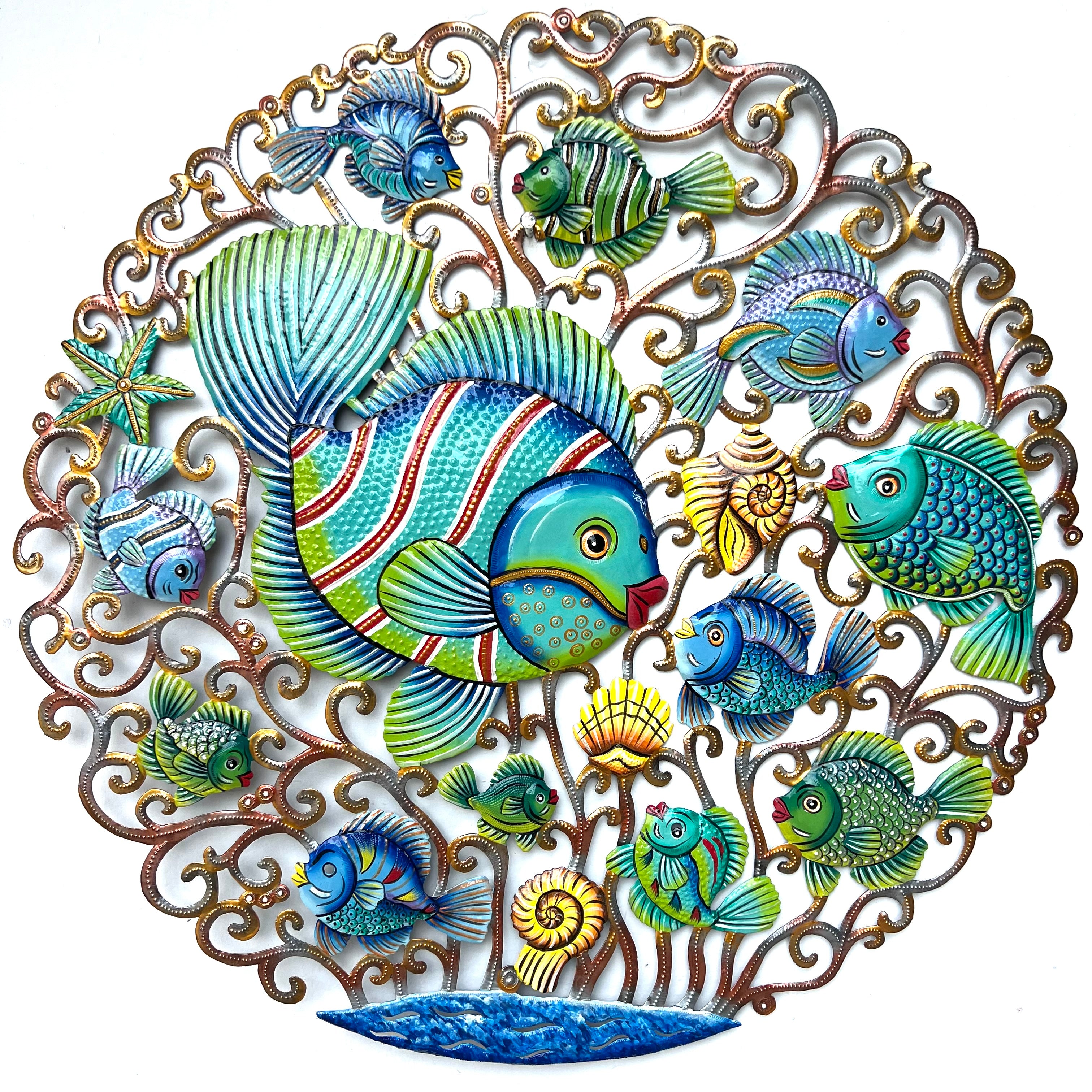 Colbert- Round Jumbo & Painted Fish