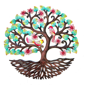 Lucson - Bronze Flower Tree And Bird