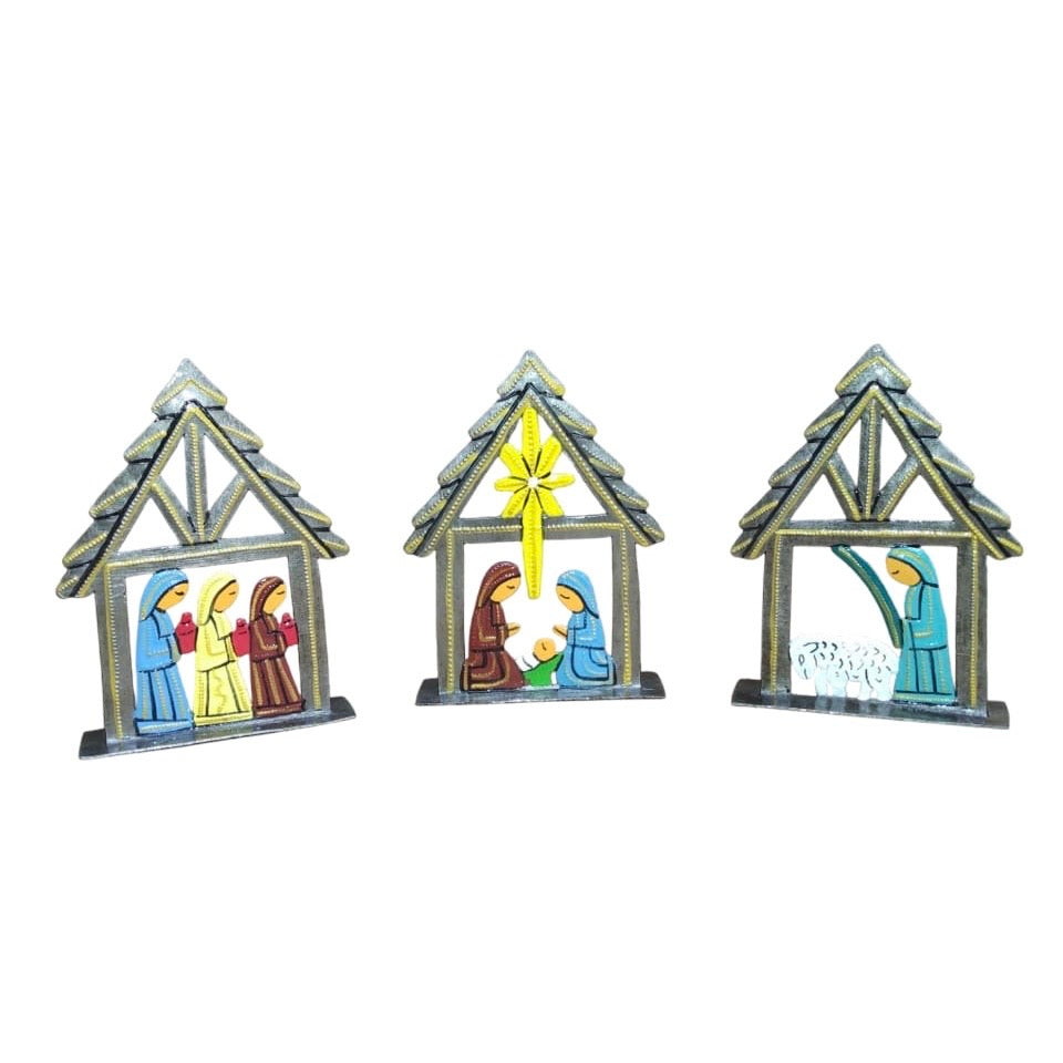 Grezil- Standing Nativity-Set 3
