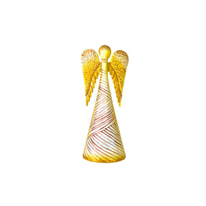 Gold & White Standing Angel #1