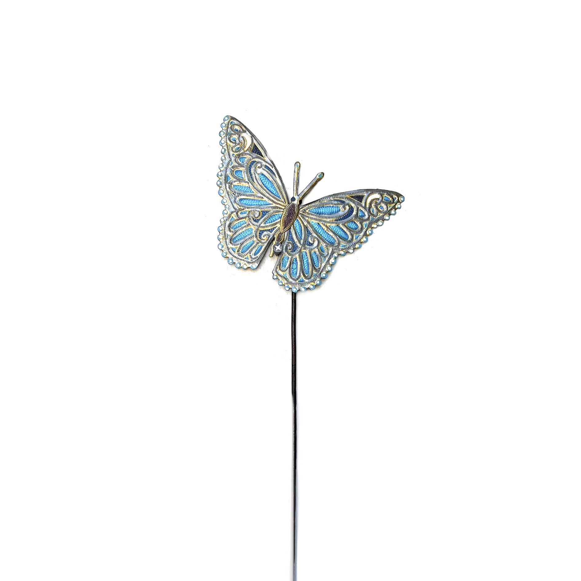 Orilien- Blue Butterfly Garden Stake