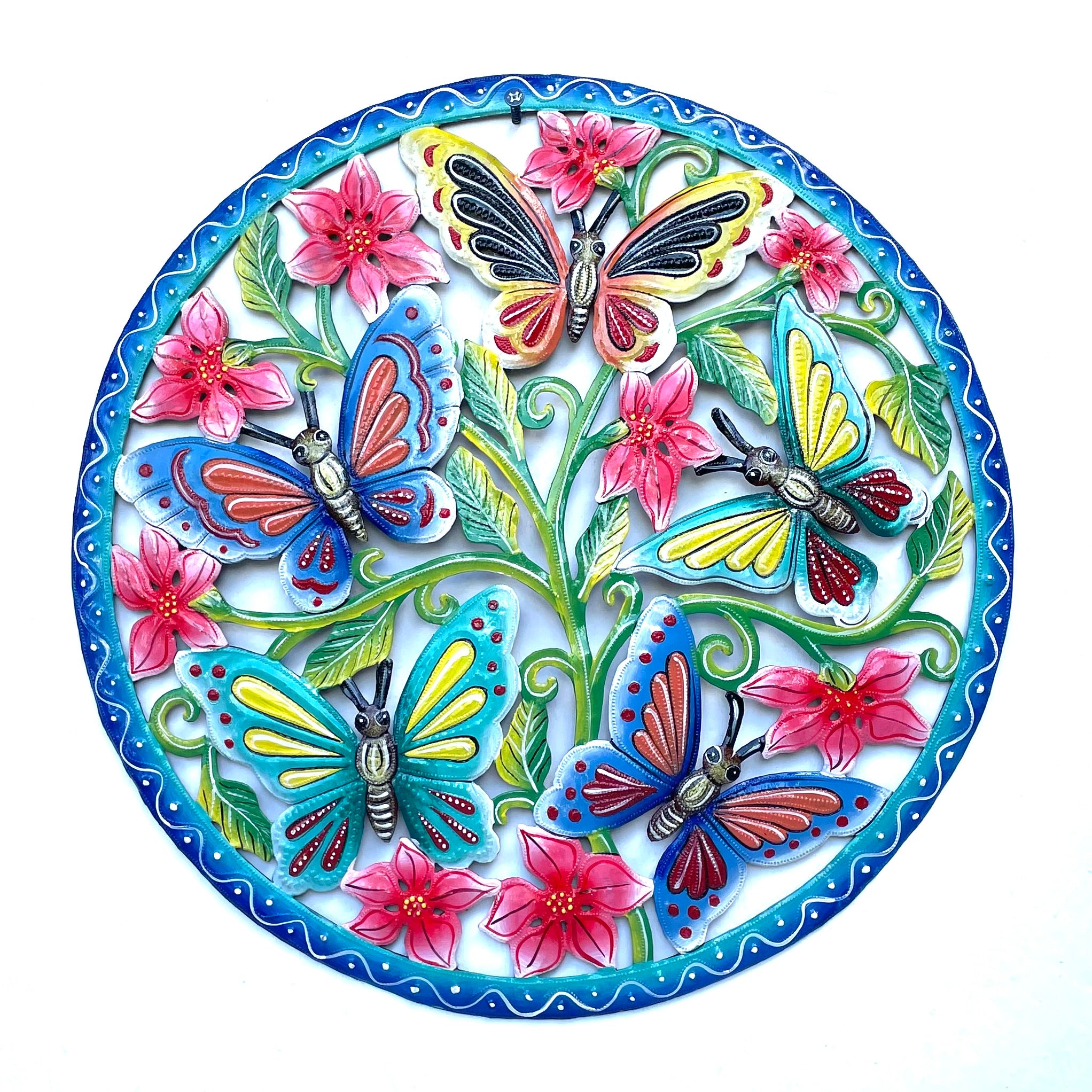 Woodnet-Circle Blue Butterfly