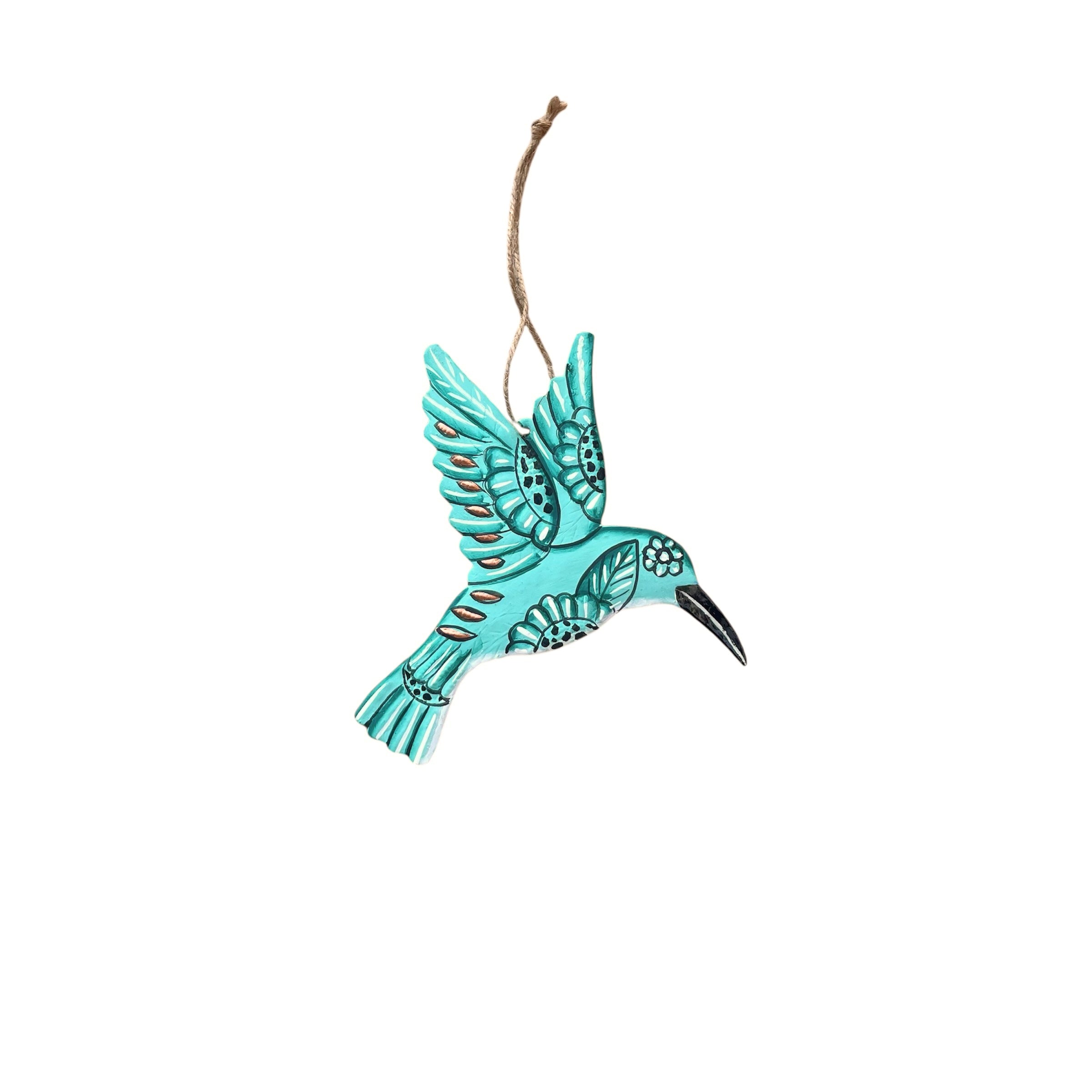 Hummingbird with Flower Design #2
