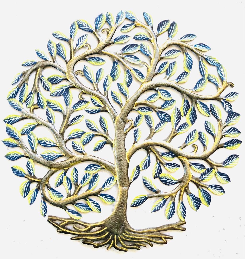 Johnson- Jumbo Painted Leaf Tree #2
