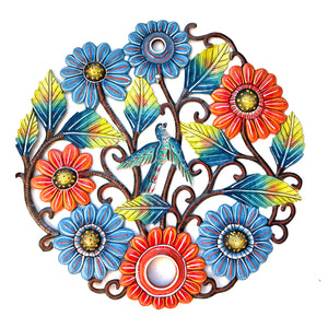 Herby’s Oil Drum Top Colorful Flowers