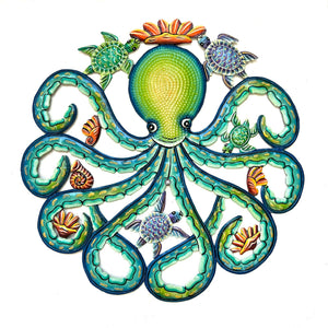 Colbert- Green Octopus