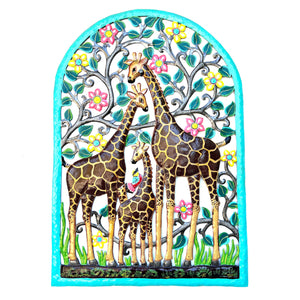 Jumbo Frame Family Giraffe