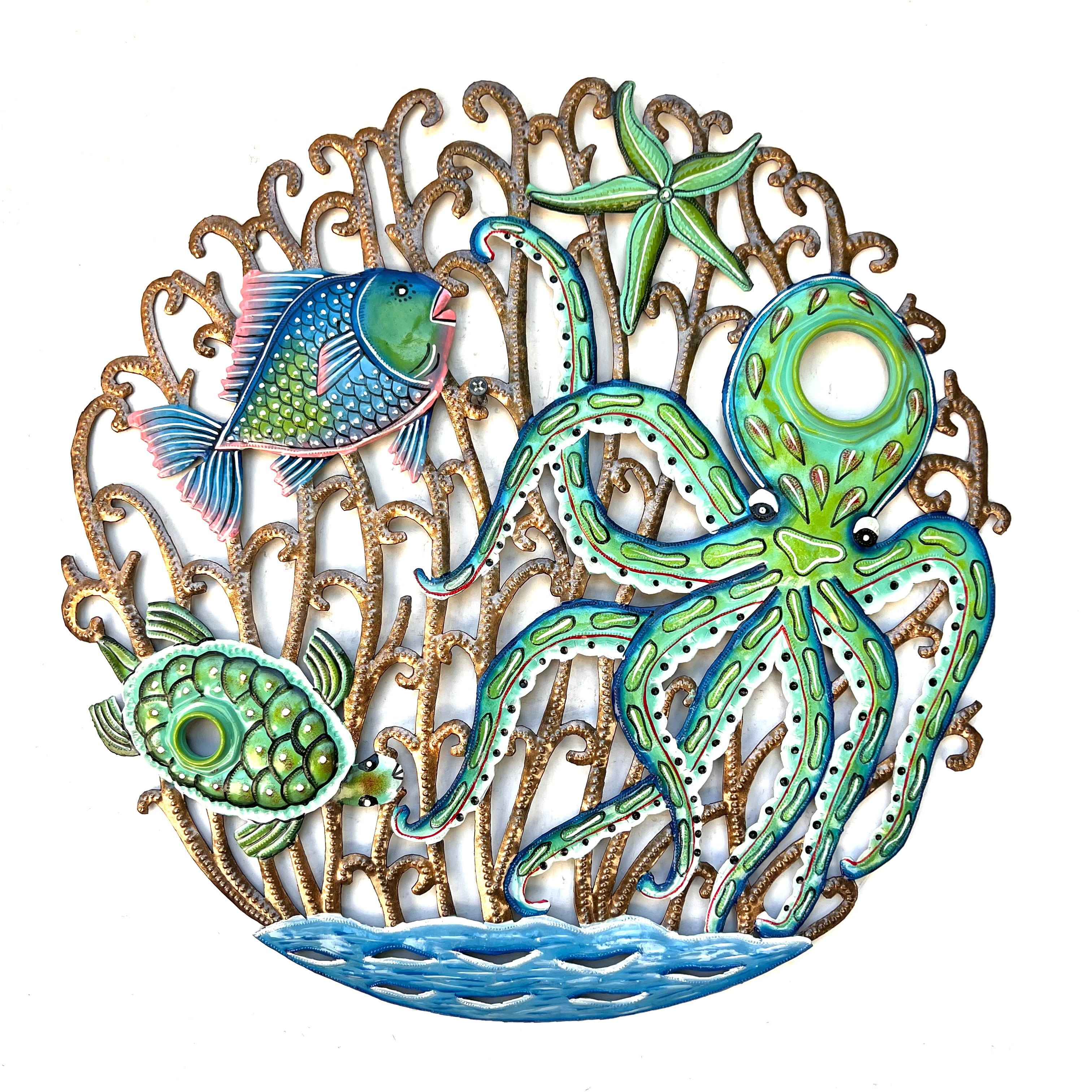 Lucson- Oil Top Drum Octopus