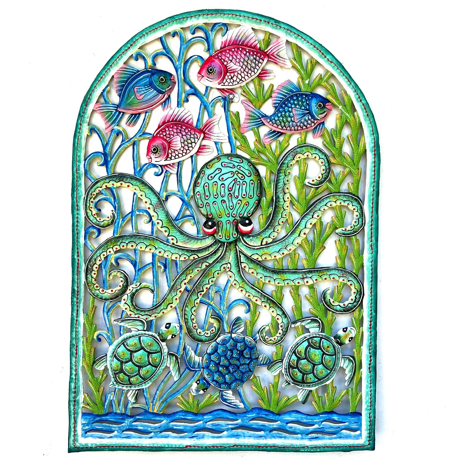 Derat- Jumbo Arch- Octopus & Fish