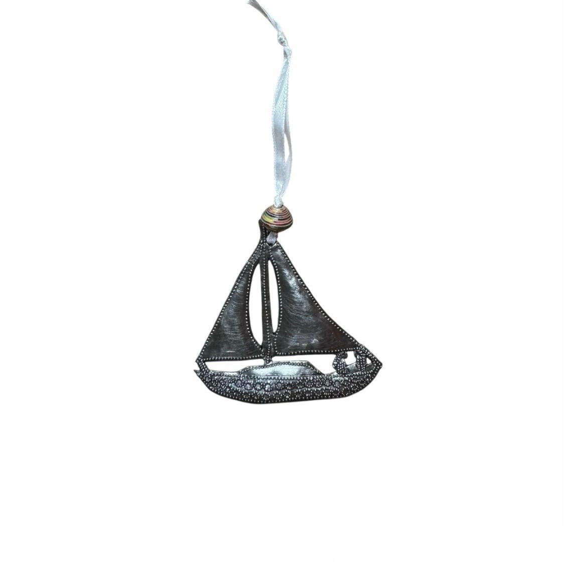 Sail Boat Ornament