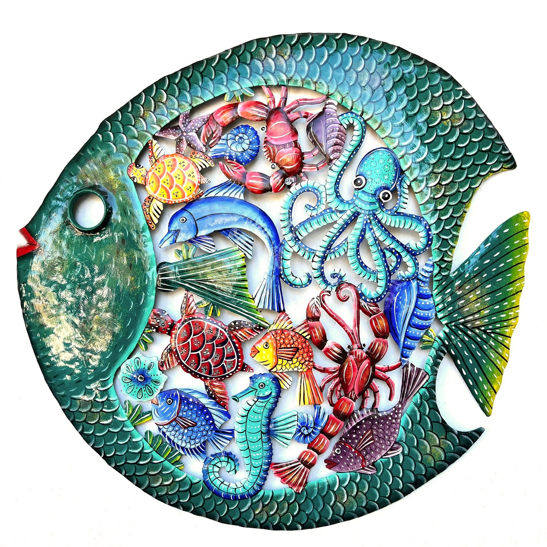 Gauyo Jumbo Sea in the Fish- Green