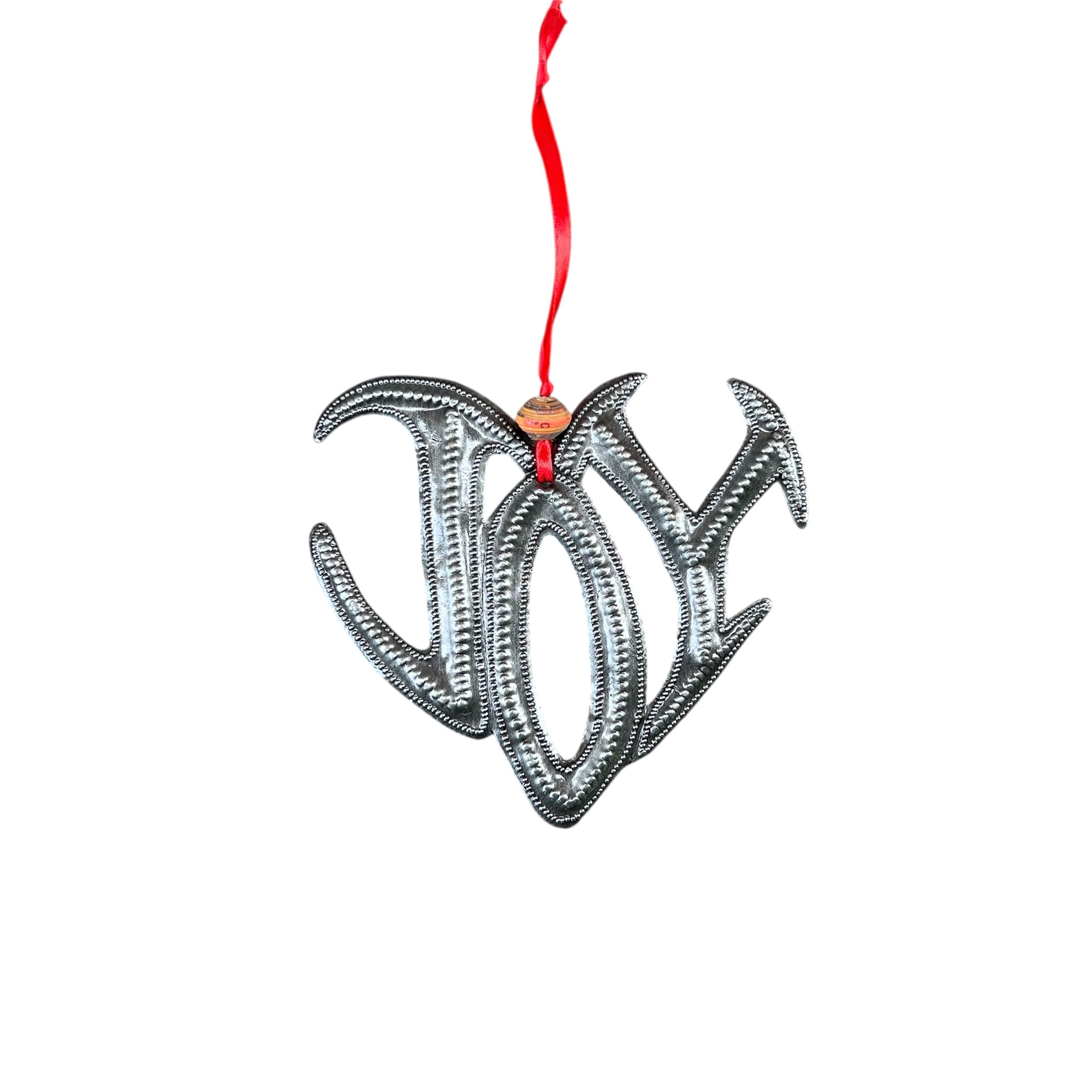 Simple Heart Joy Ornament