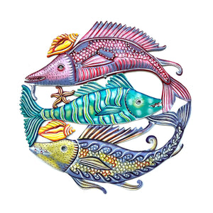 Three Swimming Fish