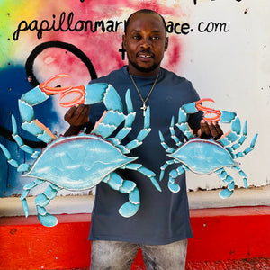 Colbert- Blue Small Painted Crab