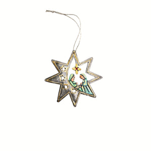 Enneagram Star Ornament Nativity