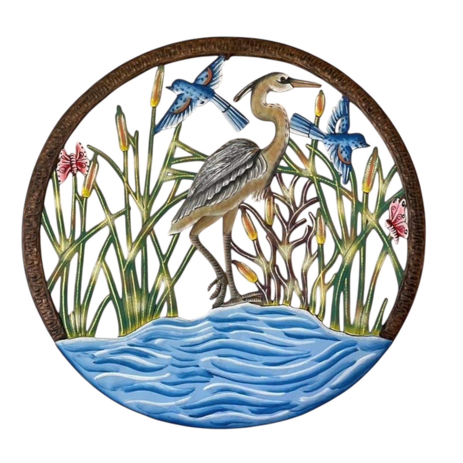 Evens- Bronze & Birds Sandhill Crane