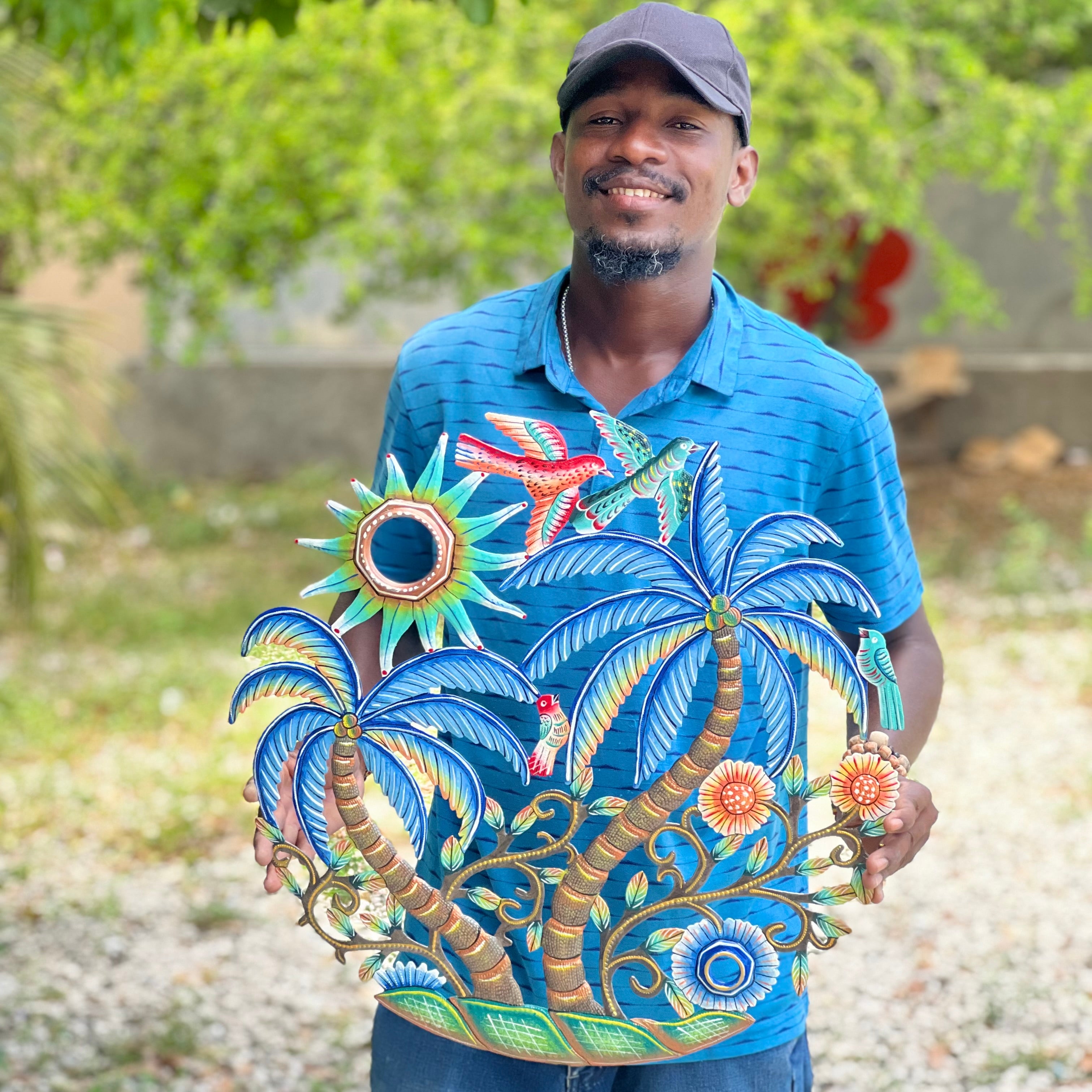 Herby’s Oil Drum Top Coconut Tree